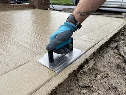 BUILDRITE SPECIALTY TOOLS BLUE STEEL CONCRETE HAND EDGER