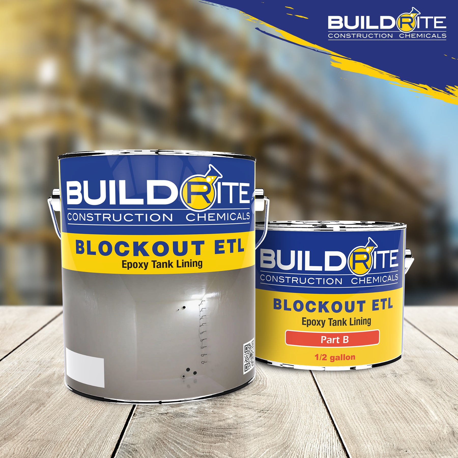 BUILDRITE BLOCKOUT ETL (3.8kg Gallon set - White)