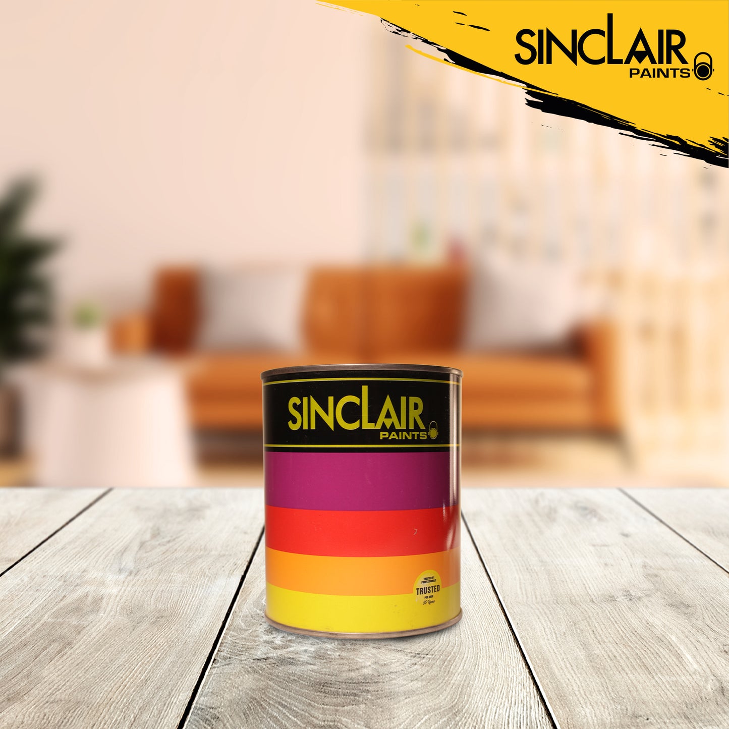 SINCLAIR EPOXY ENAMEL (1 Liter - Safety Yellow)