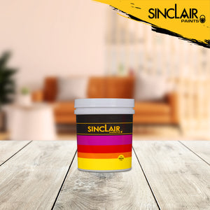 SINCLAIR FLAT LATEX PAINT (White - 1 Liter)