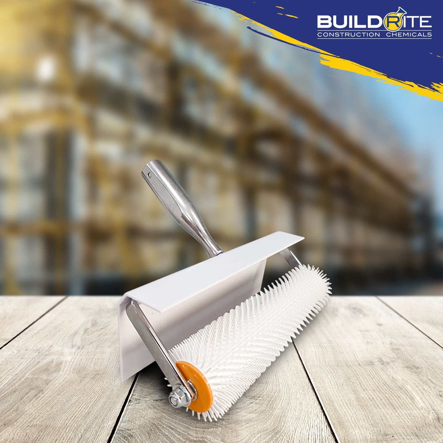 BUILDRITE SPECIALTY TOOLS SPIKE ROLLER WITH COVER