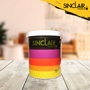 SINCLAIR TOPCOAT AND SEALER LATEX (4 Liter - White - Semi-Gloss)